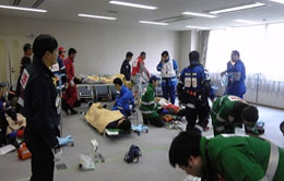 SCU(staging care unit)訓練