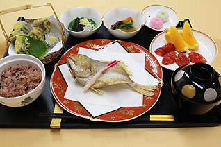 お祝い御膳 鯛